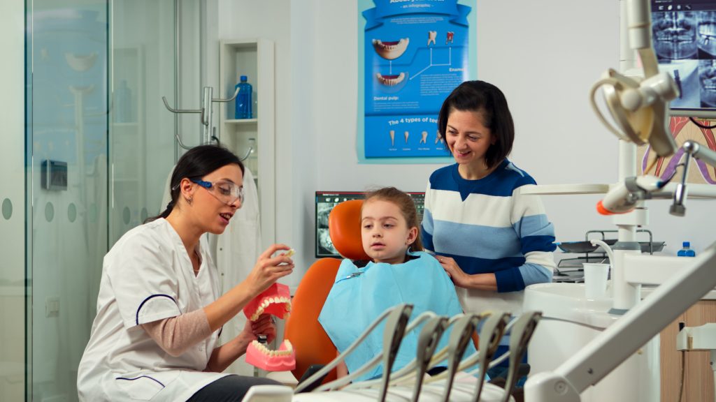 teach children about oral hygiene